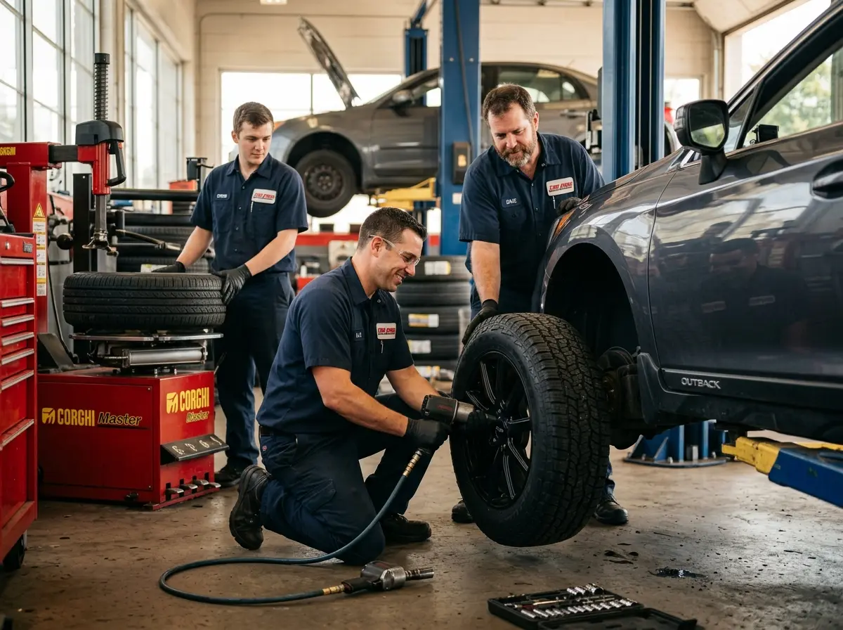 Legacy Tire Shop team